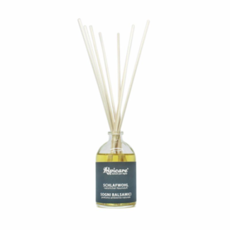 Relaksujący zapach do pomieszczeń SPOKOJNY SEN, dyfuzor + patyczki z rattanu,100ml