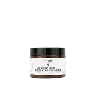 Peeling do ciała z kwiatami siana i pestkami moreli 250ml