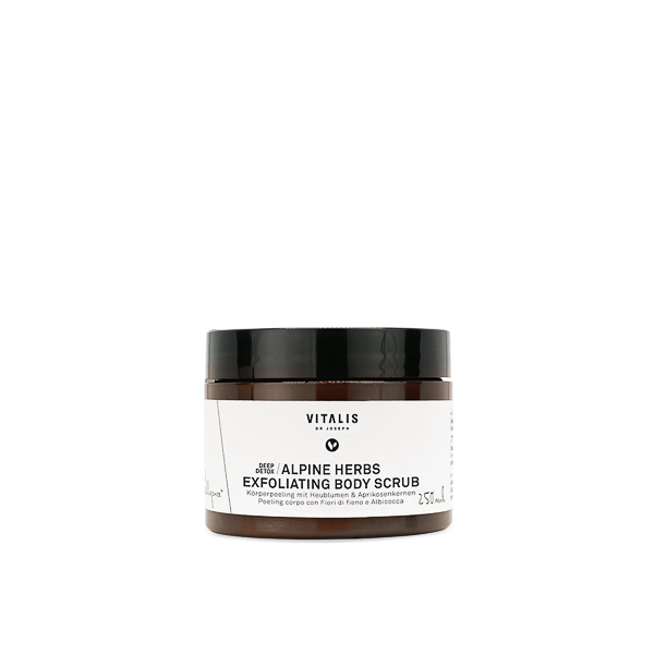 Peeling do ciała z kwiatami siana i pestkami moreli 250ml